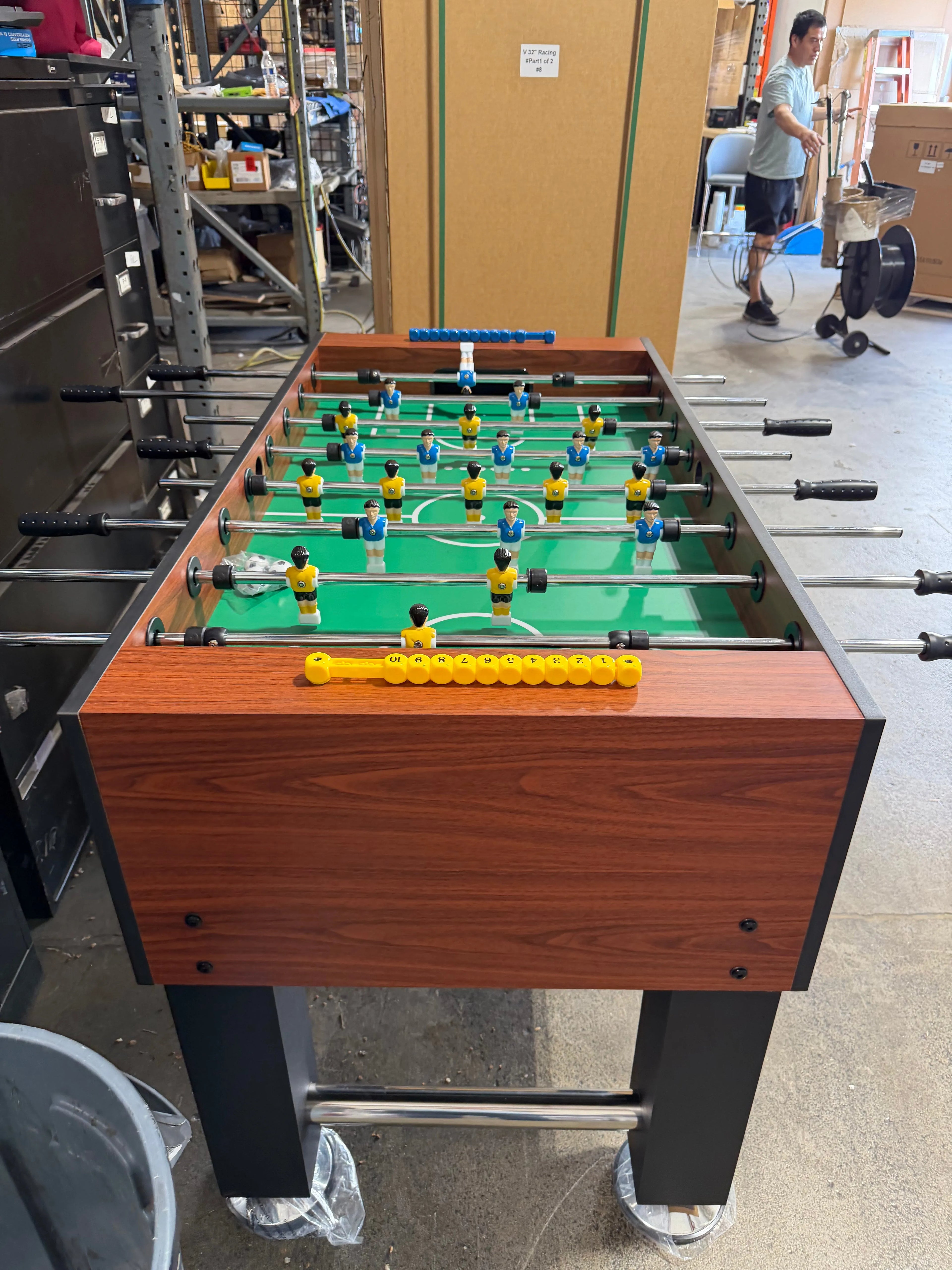 Spinmaster Pro™ Foosball Table | Real Wood Premium Foosball Table