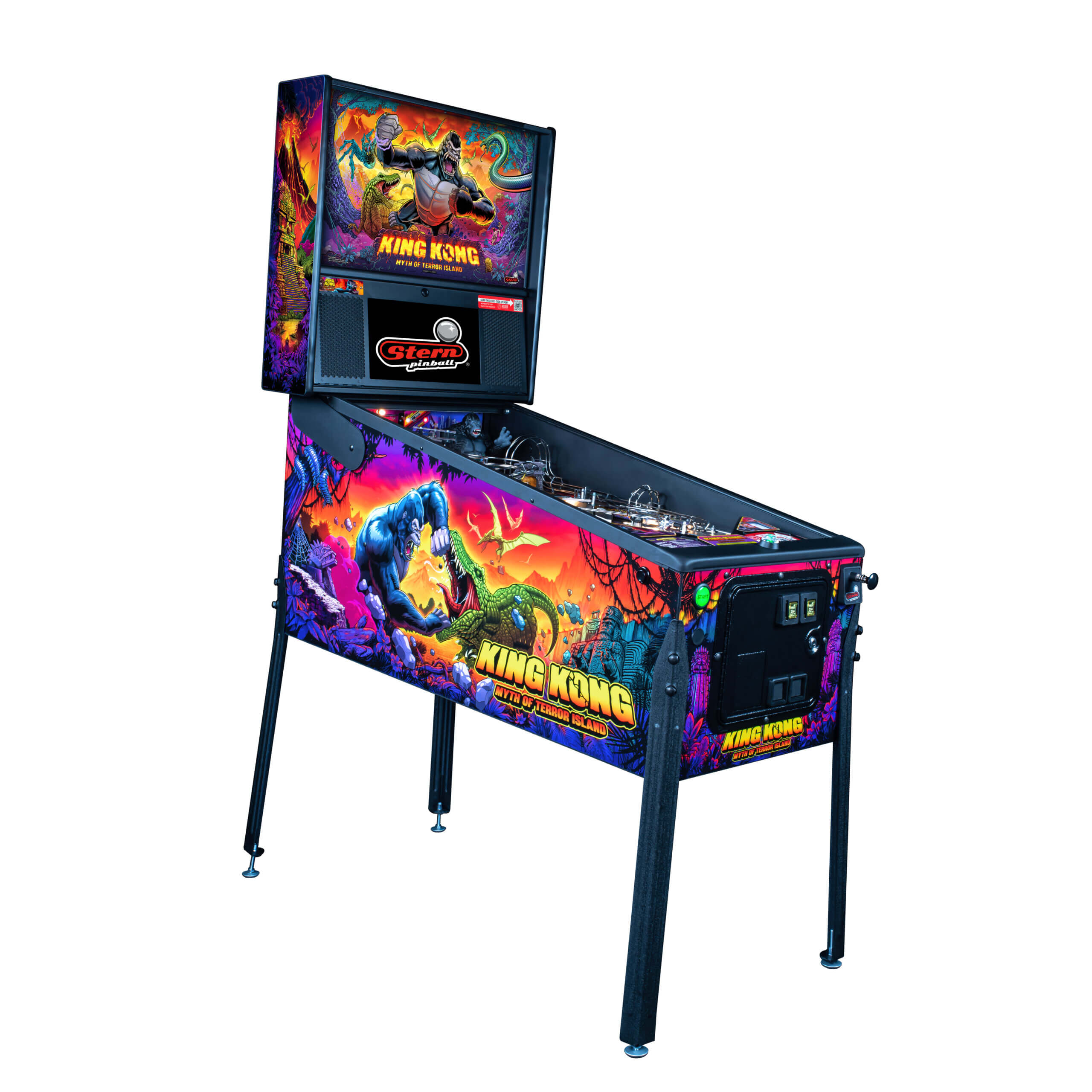 Pro King Kong: Myth of Terror Island Pinball Table by Stern Pinball