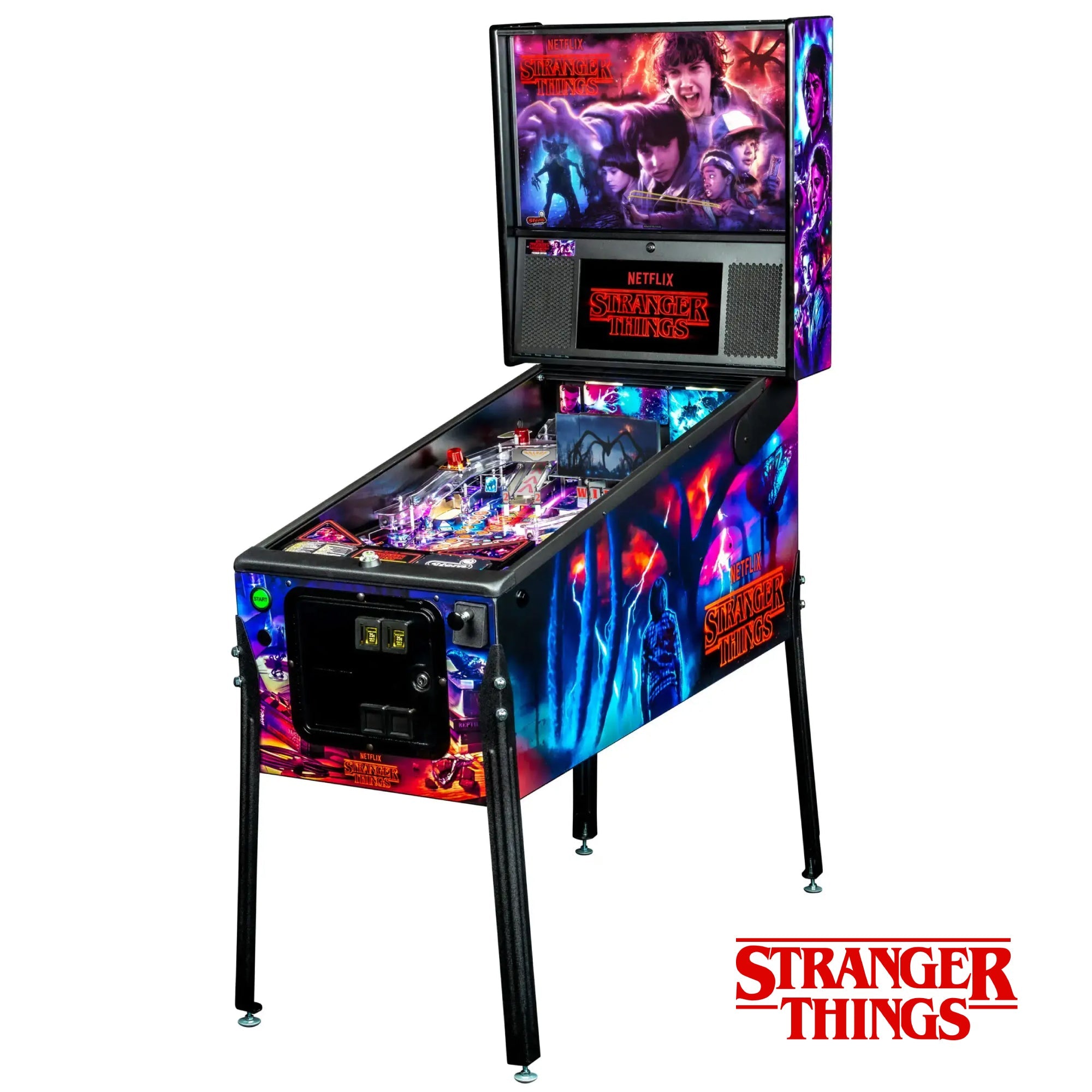 Premium Stranger Things Pinball Table by Stern Pinball