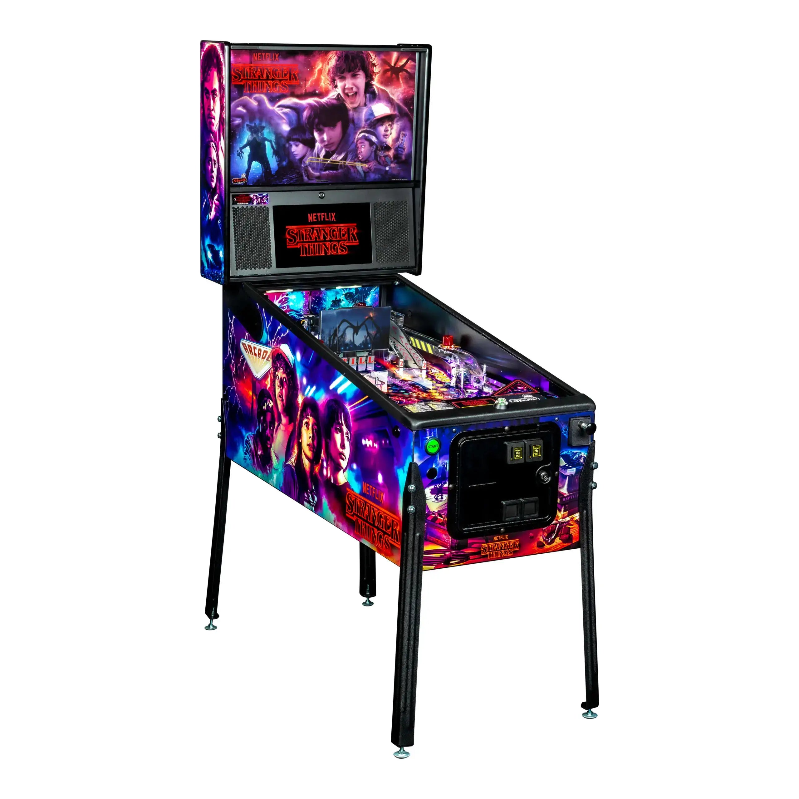 Premium Stranger Things Pinball Table by Stern Pinball