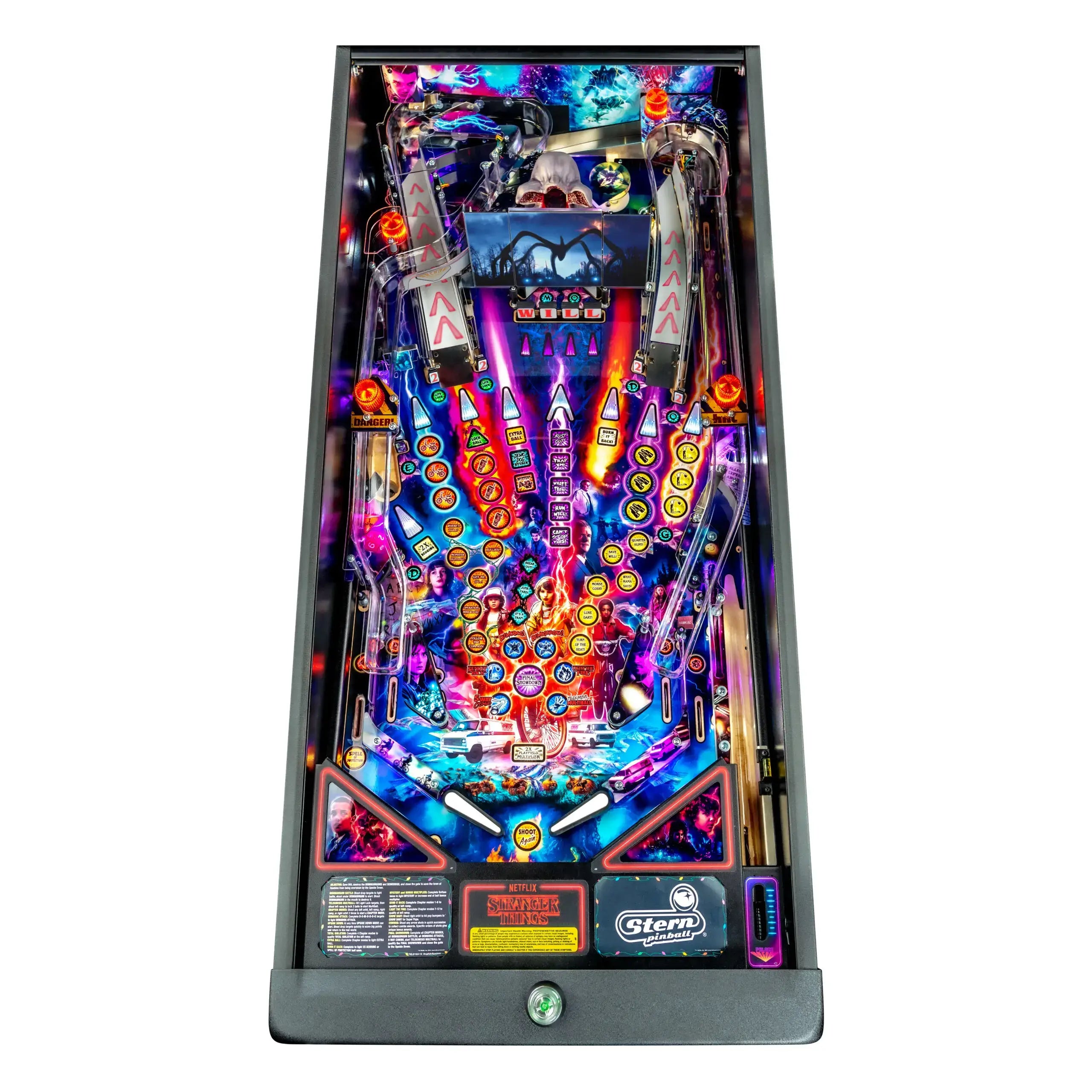 Premium Stranger Things Pinball Table by Stern Pinball